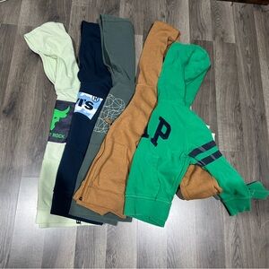 Assorted Hoodies Collection bundle boys size 8